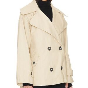 Highlands Peacoat In Tea Combo